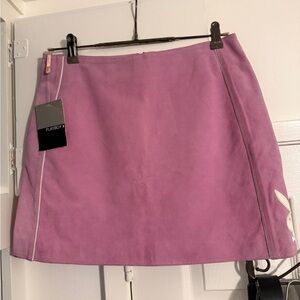 PLAYBOY Women's Leather Mini Skirt